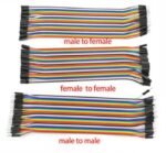 Kabel Jumper Female to Female 20cm 20 cm 40p 40 Pin Pcs Arduino Dupont - Image 2