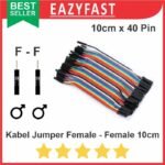 Kabel Jumper Female to Female 10cm 10 cm 40p 40 Pin Pcs Arduino Dupont