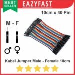 Kabel Jumper Male to Female 10cm 10 cm 40p 40 Pin Pcs Arduino Dupont