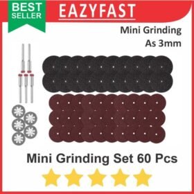Mata Gerinda Cut Set 60 Pcs Fiber Diamond Mini Cutting Grinding Mollar