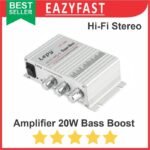 Ampli Mini Power Amplifier Speaker Aktif Stereo 20W Super Bass Boost