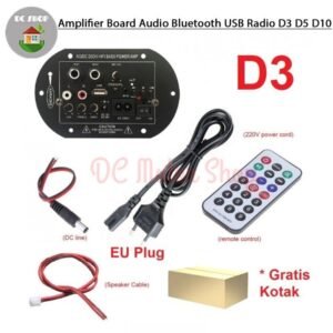 Kit Amplifier Board D30K 2x35W MP3 USB Bluetooth FM Karaoke Ampli Box - Image 2