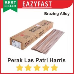 Kawat Las Perak Tembaga Pipa Harris USA Brazing Alloys Silver Welding