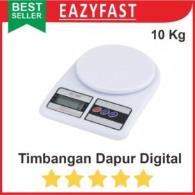 Timbangan Dapur Digital 10Kg Bumbu Masak Kopi Kimia Resin Akurasi Gram