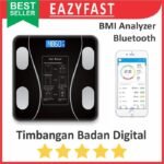 Timbangan Badan Digital BMI Body Fat Analyzer Bluetooth HP Glass 180Kg