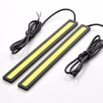 Lampu LED Strip DRL COB Neon Plasma Mobil Motor Waterproof 17cm 12V - Image 3