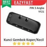 Kunci Gembok Kecil Resleting Tas Koper YF21 Seleting 3 Pin Kombinasi Angka Digit Travel Case Lock