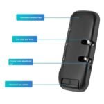 Kunci Gembok Kecil Resleting Tas Koper YF21 Seleting 3 Pin Kombinasi Angka Digit Travel Case Lock - Image 3