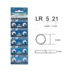 Baterai LR521 AG0 379 1.5v Jam Tangan Kancing Coin Button Battery Cell - Image 2