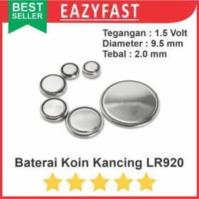Baterai LR920 AG6 371 1.55v Jam Tangan Kancing Coin Button Battery