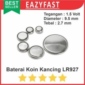 Baterai LR927 AG7 395 1.55v Jam Tangan Kancing Coin Button Battery