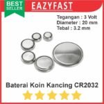 Baterai Jam Kancing CR2032 Maxell Micro Lithium Cell Battery Batere