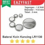 Baterai LR1130 AG10 189 1.55v Jam Tangan Kancing Coin Button Battery