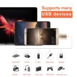 Converter Adapter OTG USB Type C to USB 3.0 Type A  Data Fast Charge PD Cable Kabel Konverter Universal - Image 3
