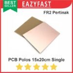 PCB Polos 10x15 10x15cm Single Layer Side Sisi Papan Pertinak FR2