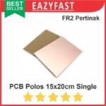 PCB Polos 15x20 15x20cm Single Layer Side Sisi Papan Pertinak FR2