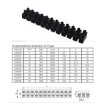 Terminal Block Krustin 6mm 5A Panel Listrik PLN Terminal Screw Cable Blok 6 mm A Sambungan Kabel - Image 3