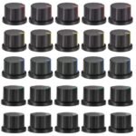 Knob Potensiometer Plastik Besar Warna 24mm Tutup Potensio Potentio Meter Knop Adjust Atur Volume - Image 3