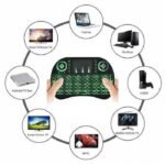 Keyboard Mini RGB Wireless Bluetooth Android Smart TV BOX DVR CCTV i8 - Image 4
