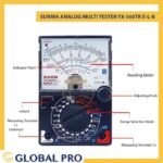 Multimeter Analog Sunma YX 360TRE Multi Avo Volt Ampere Meter Tester - Image 2