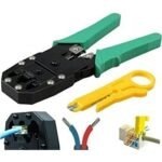 Tang Crimping Tool 3 in 1 RJ45 RJ11 Krimping Potong Kabel LAN UTP - Image 3