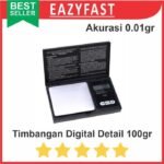 Timbangan Digital Emas Kopi Kimia 100g Gram Akurasi 0.01g Mini Pocket