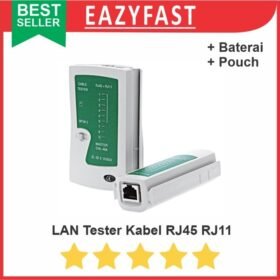 LAN Tester RJ45 RJ11 Network Cable Test Check Alat Uji Kabel Jaringan