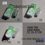 Lampu Bohlam Kulkas E17 T20 220V AC 15W E 17 Mesin Jahit Cabe Hias ATN - Image 2