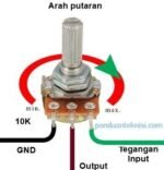 Potensiometer B 20K Mono Linear B20K 20 K Ohm Potensio Potentio Meter - Image 2
