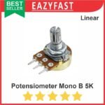 Potensiometer B 5K Mono Linear B5K 5 K Ohm Potensio Potentio Meter