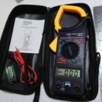 Multimeter AVO Digital Clamp Capit Tang Multi Tester Ampere LCD DT266 - Image 3