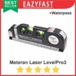Waterpass Laser Digital Penggaris Meteran Multi Fungsi Fixit LevelPro3