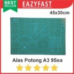 Cutting Mat Pad A3 Papan Alas Potong Cutter Work Green 45x30 cm 9Sea