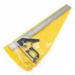 Penggaris Siku L + Waterpass Level sudut 90 45 Derajat Stainless 30cm - Image 3