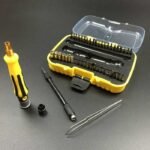 Obeng Set Lengkap HP 45 in 1 Magnet Baja Mur Baut Repair Screw Driver - Image 4