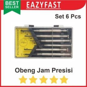 Obeng Jam Precision Screwdriver Set isi 6 pcs