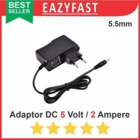 Adaptor DC 5V 2A 5.5mm 5 V Volt 2 A Ampere PSU Power Supply Trafo