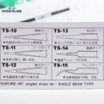 Pinset TS10-15 Set Lurus Bengkok Tajam Lancip Tweezer Stainless Gooi - Image 2