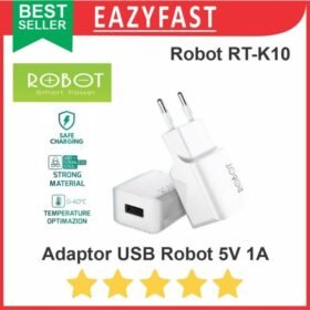 Adaptor Kepala Charger 5V 1A Robot RT-K10 USB Cas 5 V Volt 1 A Ampere
