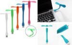 USB mini Fan Kipas Angin Mini Portable Flexible fan KW - Image 2