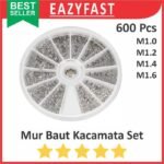 Mur Baut Skrup Set Lengkap Kacamata 600 Pcs Screw Repair Reparasi Kit