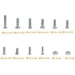 Mur Baut Skrup Set Lengkap Kacamata 600 Pcs Screw Repair Reparasi Kit - Image 2