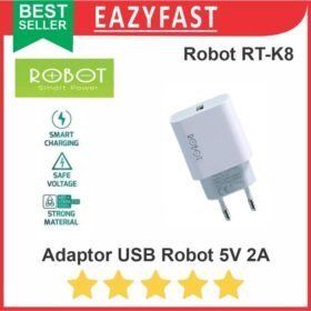 Adaptor Kepala Charger 5V 2A Robot RT-K8 USB Cas 5 V Volt 2 A Ampere