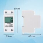 KWH Watt Volt Meter Digital Ukur Listrik PLN Din Rail MCB 220V AC 80A - Image 2