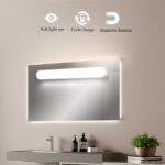 Lampu Tempel LED Magnet 3in1 USB Charge 5V 3W 3 Warna Color Putih White Warm Dinding Cermin Make Up Meja Baca Belajar Rak Lemari Touch Adjustable Brightness - Image 2