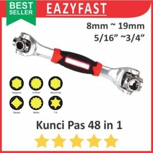 Kunci Inggris Ring Pas Shock Tinger 48 in 1  Wrench Sok Shok
