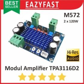 Modul Ampli TPA3116D2 2x120W Amplifier Class D TPA TPA3116 M572 120W
