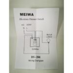 Dimmer Saklar Lampu 220V 300 W Watt AC Potensio SCR PWM Dimer PLN 300W - Image 3