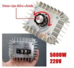 Dimmer 220V AC 5000 W Watt Potensio Kecepatan SCR PWM Dimer PLN 5000W - Image 2