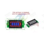 Voltmeter Bar Level Kapasitas Baterai Batre Cell Lithium 18650 1-8S - Image 4